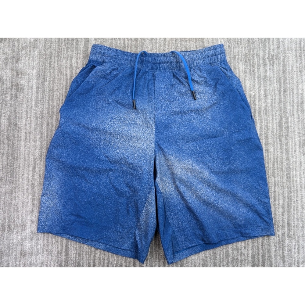 Lululemon Mens Pace Breaker Shorts Blue Lined 8.5" Running Athletic S M7AAYS